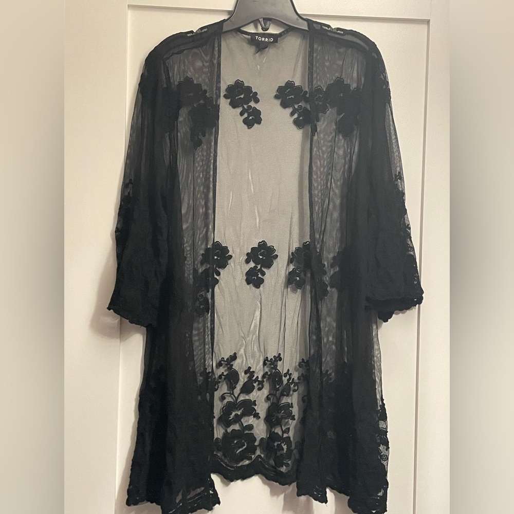Elegant black Kimono